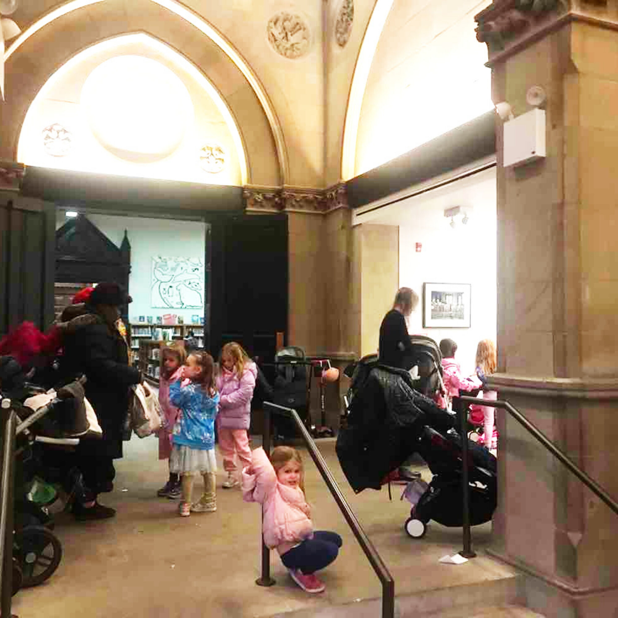 Library strollers and nannies. Why are nannies almost only female? Where is the call for equal employment for male nannies?