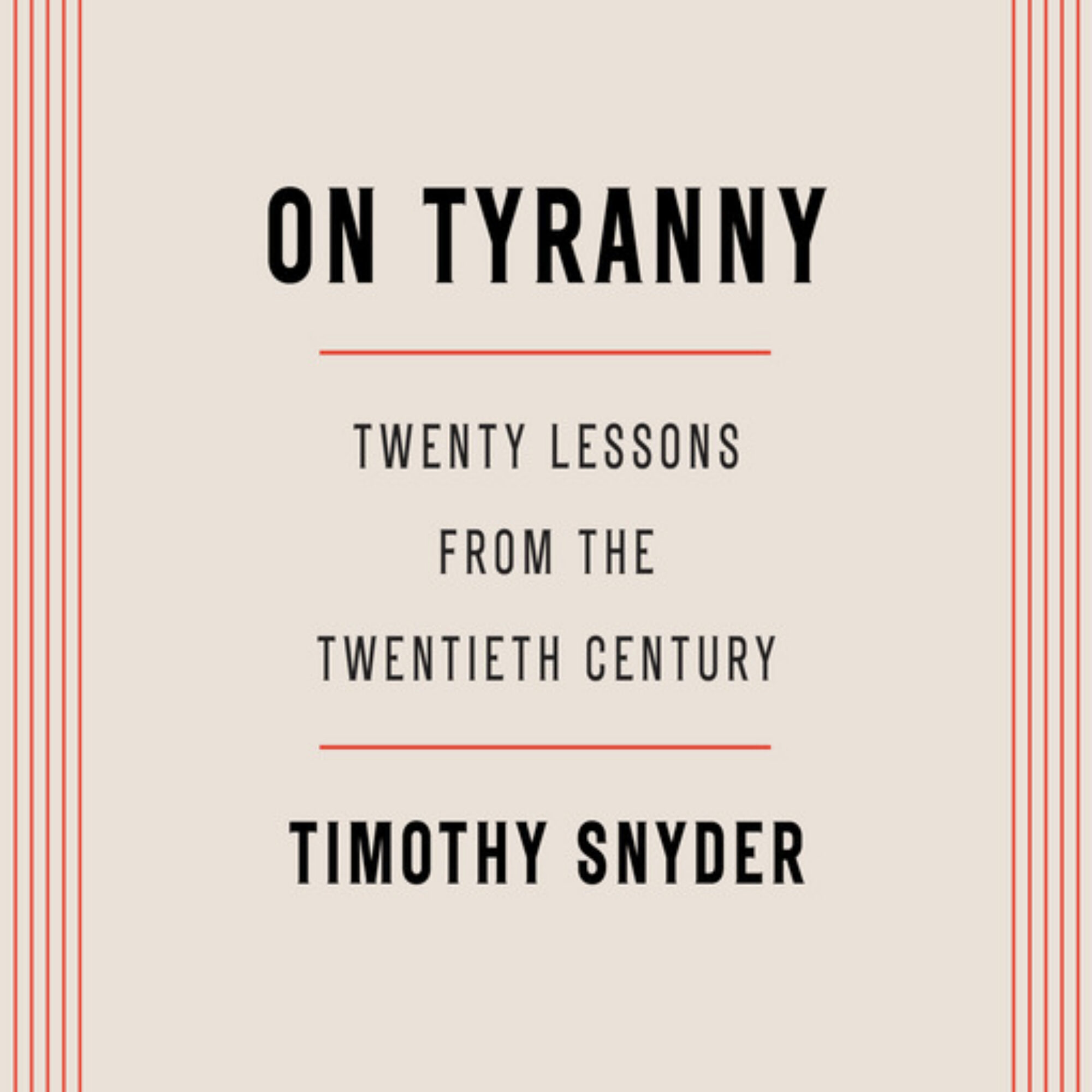 This week’s selected media, December 28, 2025: On Tyranny, White House Effect, Two Lomborg articles