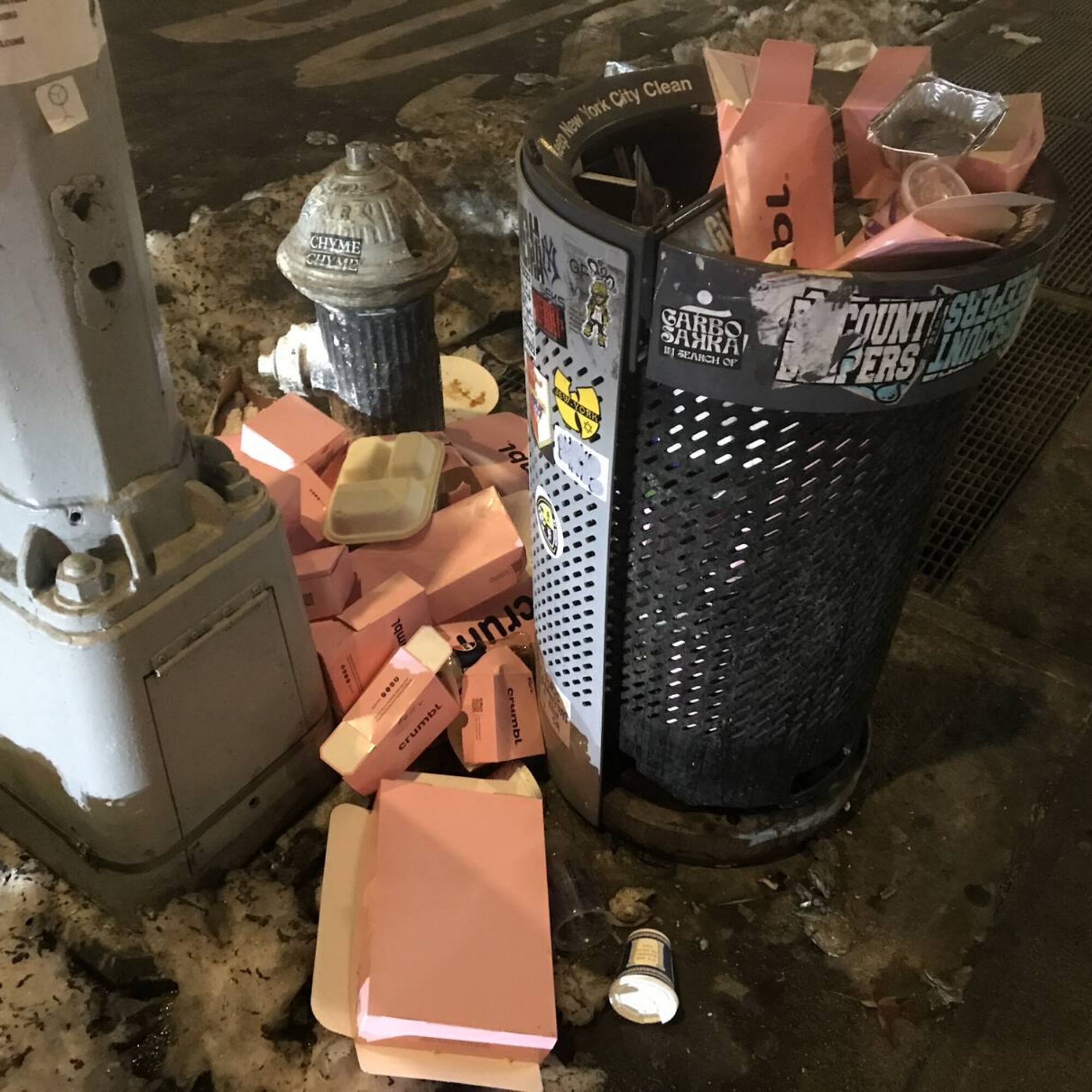 How cute and adorable the garbage from doof dealers