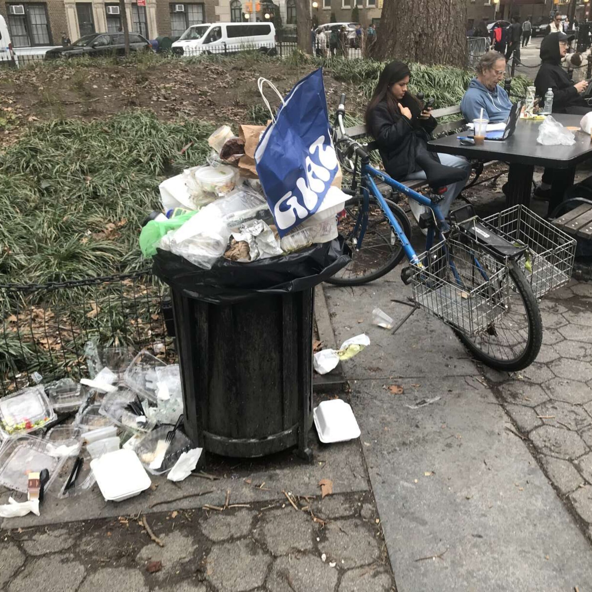 Is the only way to reduce litter and garbage anywhere to overhaul American culture, maybe global? I guess we’ll have to do it then.