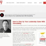 How to Step Up Your Leadership Game With Storytelling