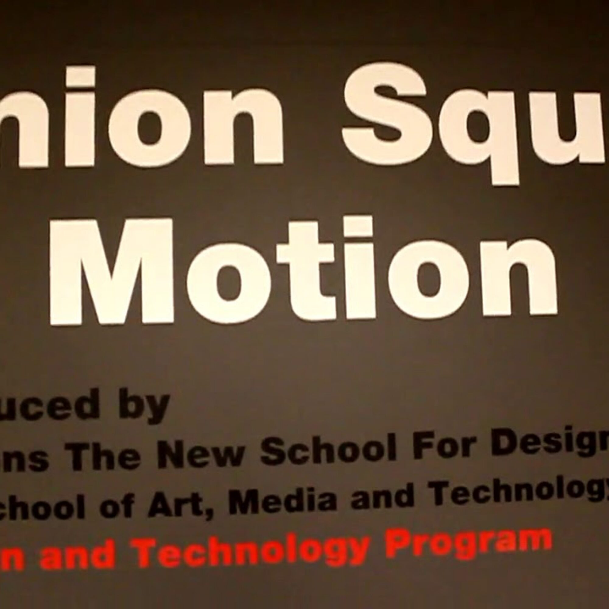 Video of Union Square Public Art Piece during installation