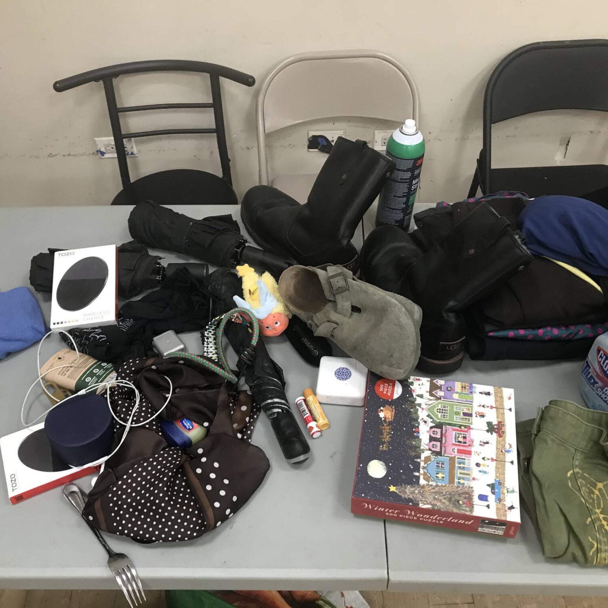 Sunday’s donations reveal how much stuff people throw away, often brand new