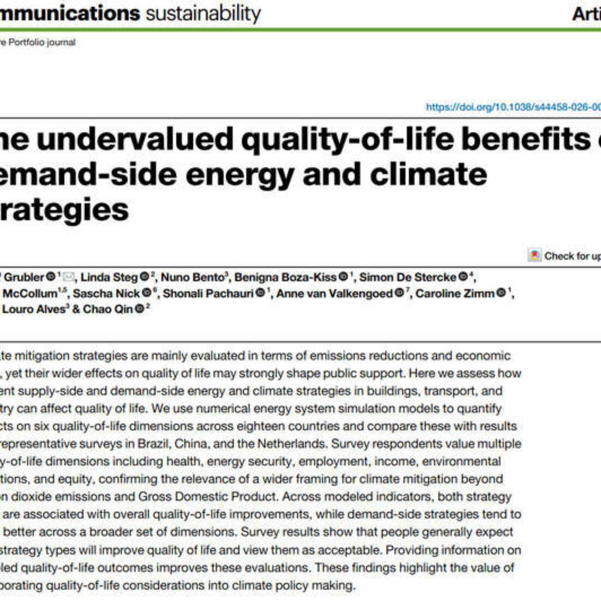 Recent peer-reviewed research that when people live as I do, they prefer it and don’t want to go back