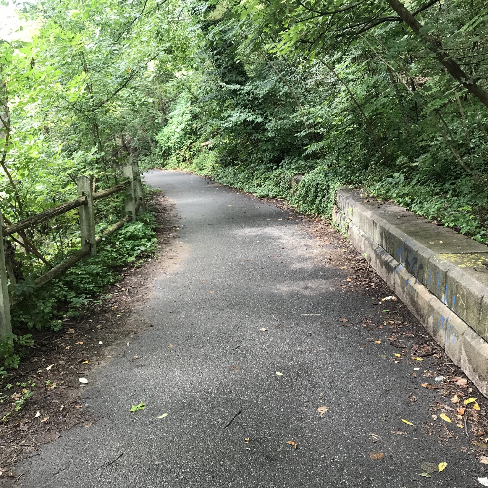 One of the spots where I was mugged for a bike when I was a kid